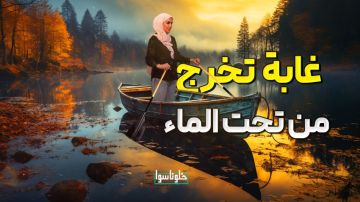 غابة تخرج من تحت الماء!