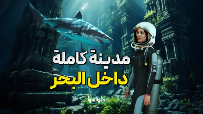 مدینة کاملة داخل البحر!